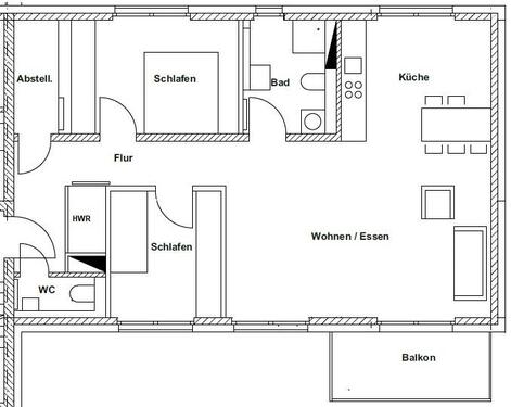Foto - Etagenwohnung zur Miete in Hamburg