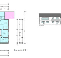 2 Zimmerwohnung mit großer Südterrasse und Garten - Wenzenbach