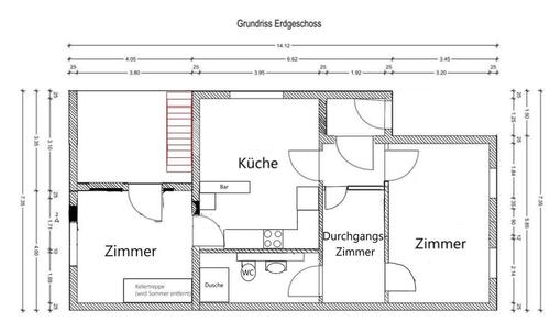 Foto - Erdgeschoßwohnung in Stockstadt am Rhein zur Miete