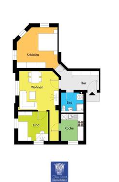 Foto - 3 Zimmer Etagenwohnung zur Miete in Radebeul