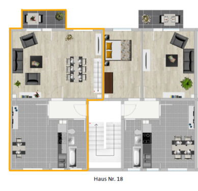 Foto - Etagenwohnung zur Miete in Essen