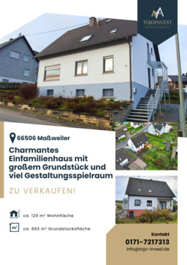 Foto - 6 Zimmer Einfamilienhaus zum Kaufen in Maßweiler