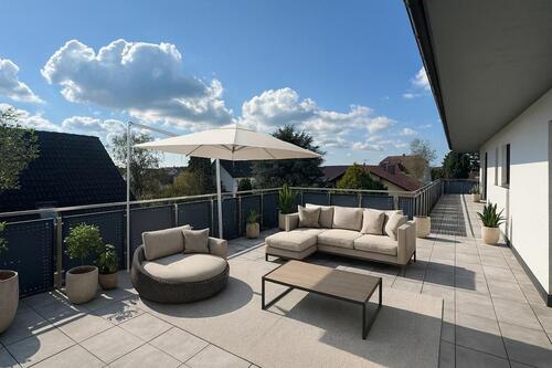 Foto - Exklusive möblierte Penthousewohnung mit riesiger Terrasse in ruhiger Lage von Mainhausen