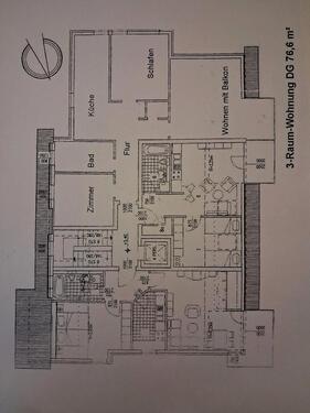 Foto - 3-Raumwohnung mit Balkon in 15569 Woltersdorf