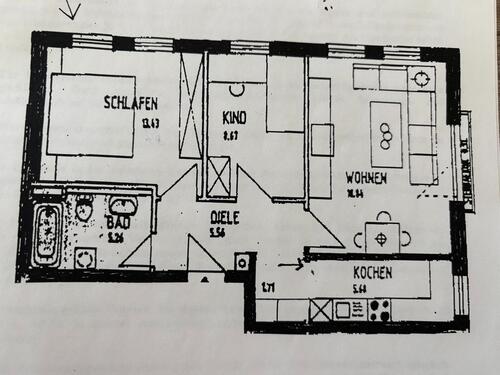 Foto - Vermietete 3 Zimmer Wohnung in Hengersberg zu verkaufen