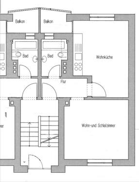 Foto - 1 Zimmer Etagenwohnung zur Miete in Saarbrücken