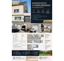 Provisionsfrei! Modernisiertes 3-Familienhaus in Troisdorf-Spich