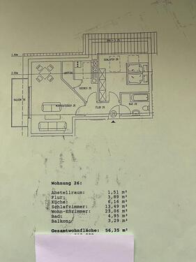 Foto - 3 Zimmer Dachgeschoßwohnung in Marburg