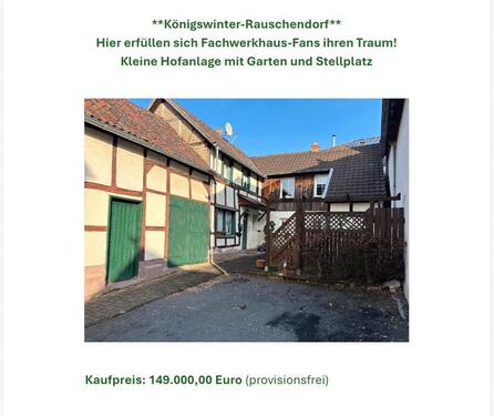 Foto - Kleine Hofanlage mit Garten und Stellplatz
