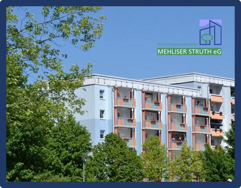 Foto - Zweiraumwohnung im Erdgeschoß mit großem Balkon