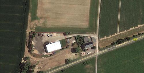 Foto - Gewerbehalle Halle Fabrik Werkstatt KFZ Lagerhalle Außenflächen