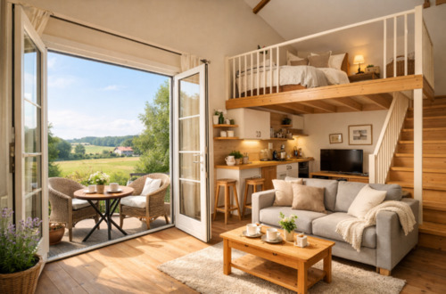 Foto - Möblierte 47 m² Wohnung auf 2 Ebenen – monatlich zu vermieten