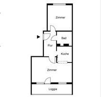 2-Zimmer-Wohnung mit Loggia in Frankfurt (Oder) Süd – ab 01.04.26 - Jacobsdorf