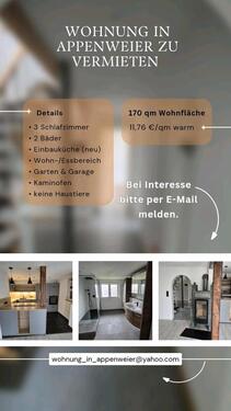 Foto - Große Mietwohnung in Appenweier