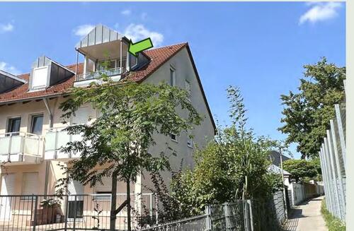 Foto - SONNIGE 2 Zimmer DACHGESCHOSS-WOHNUNG in Schwabach