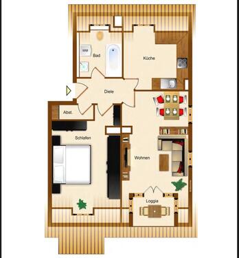 Foto - Etagenwohnung in Schwabach zur Miete