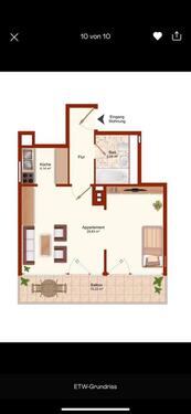 Foto - 2 Zimmer Wohnung am Röttgen Wuppertal