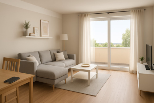 Foto - Frisch renovierte 3 ZKB Wohnung mit EBK + Balkon in Eilenburg