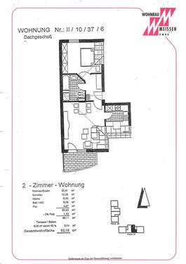 Foto - 2 Zimmer Etagenwohnung zur Miete in Meißen