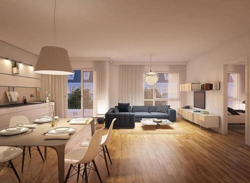 Foto - Helle 2-Zimmer Wohnung mit Einbauküche in Berlin Wilhelmsruh