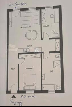 Foto - Etagenwohnung zur Miete in Bobritzsch-Hilbersdorf