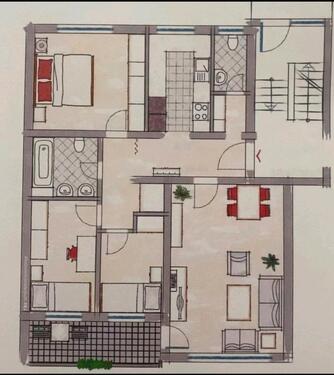 Foto - wohnung zu vermieten - 950,00&nbsp;EUR Kaltmiete, ca.&nbsp; 95,00&nbsp;m&sup2;