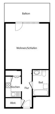 Foto - Etagenwohnung in Schenefeld zur Miete