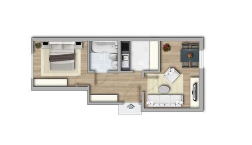 Foto - Erdgeschoßwohnung in Dessau-Roßlau zur Miete