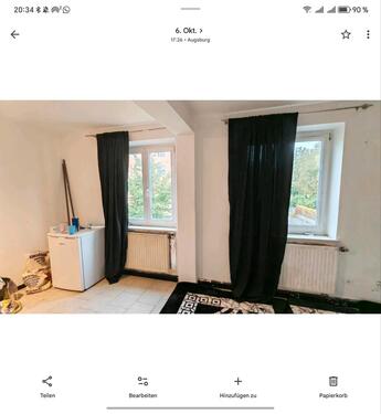 Foto - WG Zimmer in Pfersee - 450,00 EUR Kaltmiete, ca.  30,00 m²