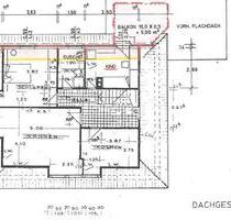 Schöne 3-Zimmer DG-Wohnung mit EBK und Dachterrasse in Jeersdorf - Scheeßel