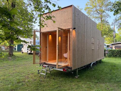 Foto - Autarkes Architekten-Tinyhouse in Holzbauweise für bis zu 6 Pers.