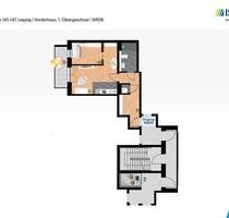 Erstbezug! Tolle- 2 Raumwohnung in Lindenau mit Tiefgaragenstellplatz - WE08 - Leipzig Altwest