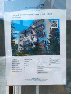 Foto - 2 Zimmer Wohnung zu verkaufen - Kapitalanlage