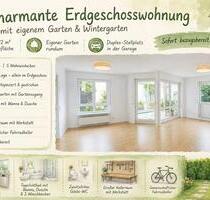 Charmante Erdgeschosswohnung mit Wintergarten&Garten - Leonberg