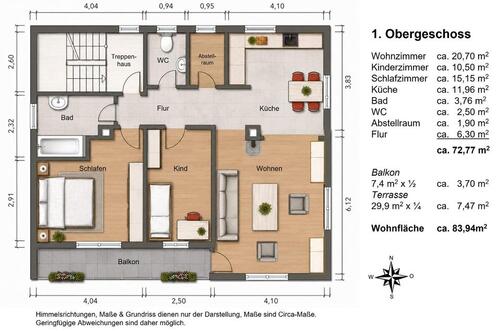 Foto - 6 Zimmer Maisonettenwohnung zum Kaufen in Neuburg an der Donau