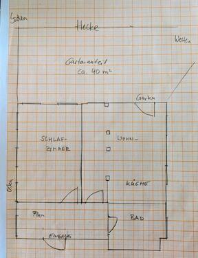Foto - 2 Raum Wohnung - 675,00&nbsp;EUR Kaltmiete, ca.&nbsp; 54,50&nbsp;m&sup2;