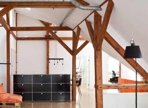 Foto - Büroräume mit Blick über Berlin