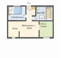 Gemütliche 2,5-Zimmer-EG 44 m² 330€ in Du Rheinhausen - Duisburg