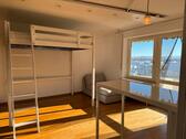 Foto - Sonniges Single Apartment Wohnung Balkon Küche möbliert Bergblick
