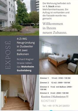 Foto - WG in Dudweiler Richarg-wagner-str.