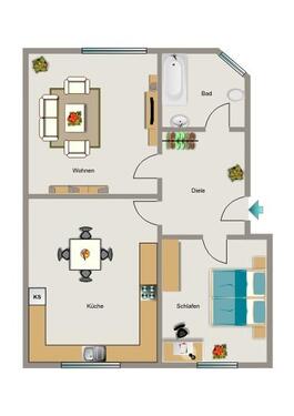 Foto - Etagenwohnung in Herne zur Miete