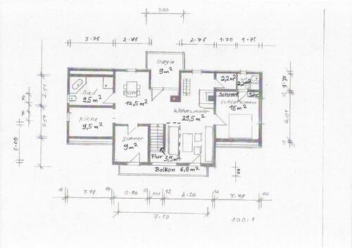 Foto - 3.5 Zimmer Dachgeschoßwohnung in Oberzent