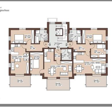 Foto - Schöne helle 2-Zimmerwohnung in Gunzenhausen, Nähe Altmühlsee