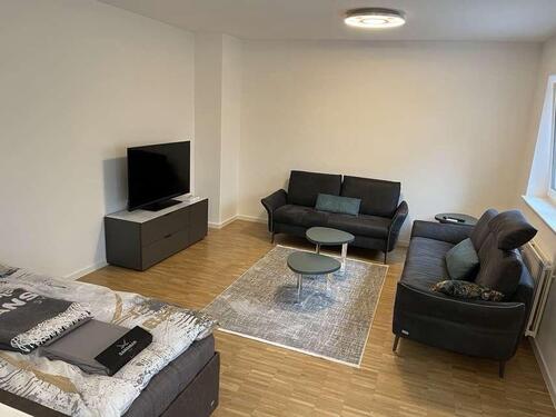 Foto - Moderne, möbelierte ein-Zimmer-Wohnung mit Terrasse in Leverkusen