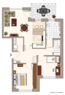 Foto - 3 Zimmer Erdgeschoßwohnung zur Miete in Greven