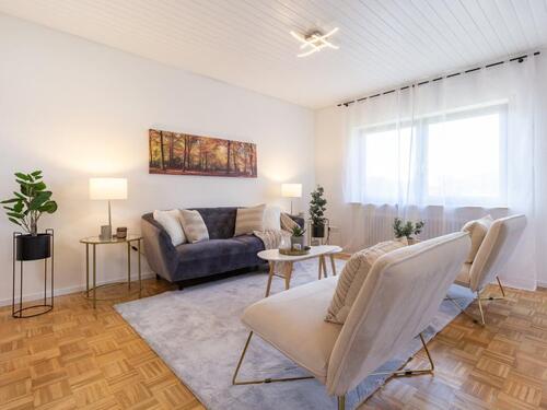 Foto - Moderne, helle 3-Zi-DG-Wohnung Balkon Parkplatz MGH