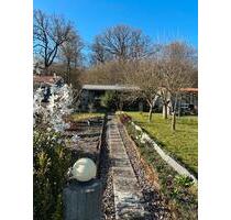 Pachtgarten mit Steinhütte und Wartburgblick in Eisenach