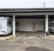 Wohnmobil Wohnwagen Stellplatz überdacht - Ellgau