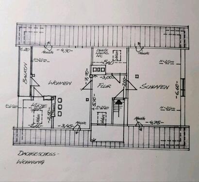 Foto - Dachgeschoßwohnung in Schmalfeld zur Miete