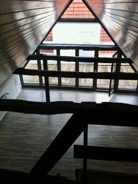 Foto - City-Atelier:Fußgängerzone-Hameln: Dachterrasse & Schlafempore